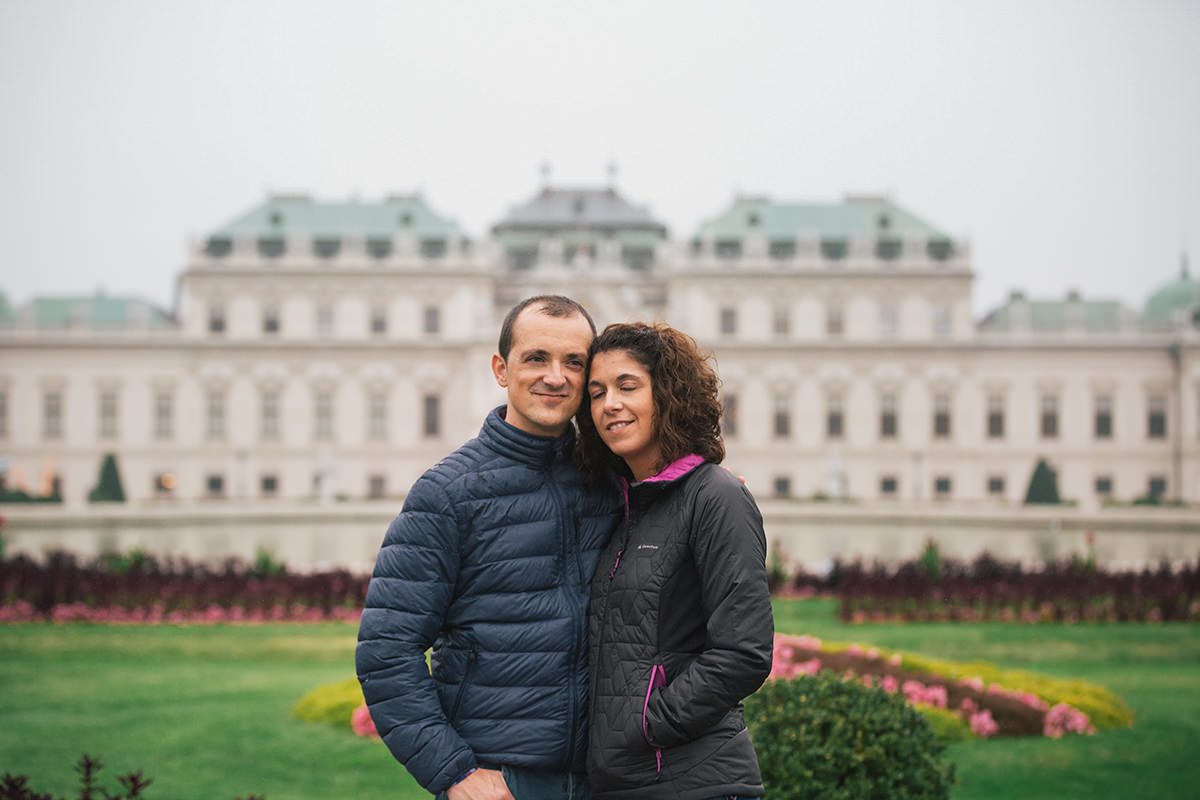 Maria & Jose Couple photographs in Vienna