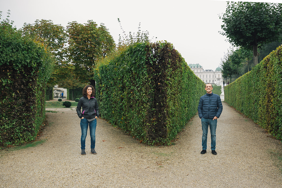 Maria & Jose Couple photographs in Vienna