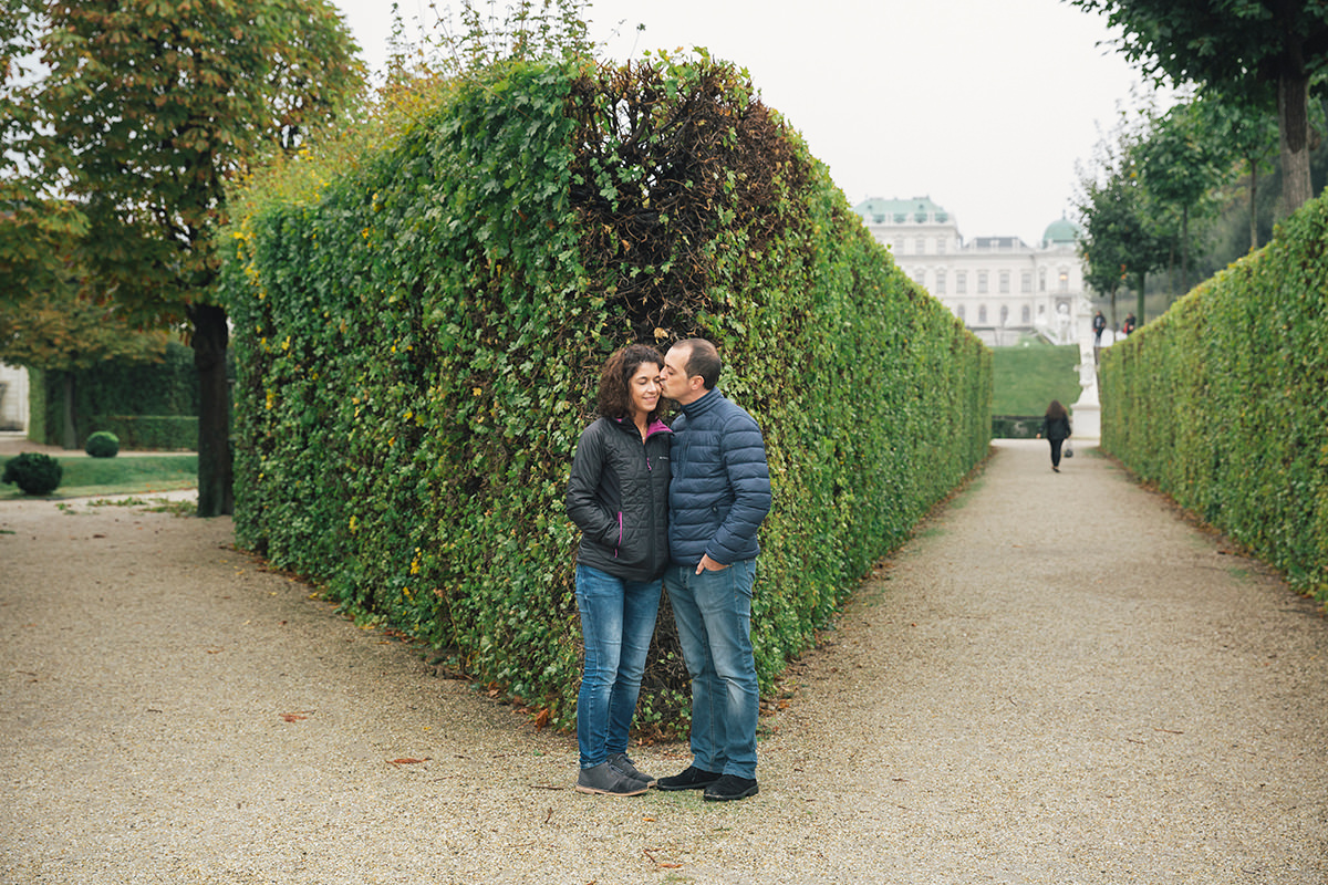 Maria & Jose Couple photographs in Vienna