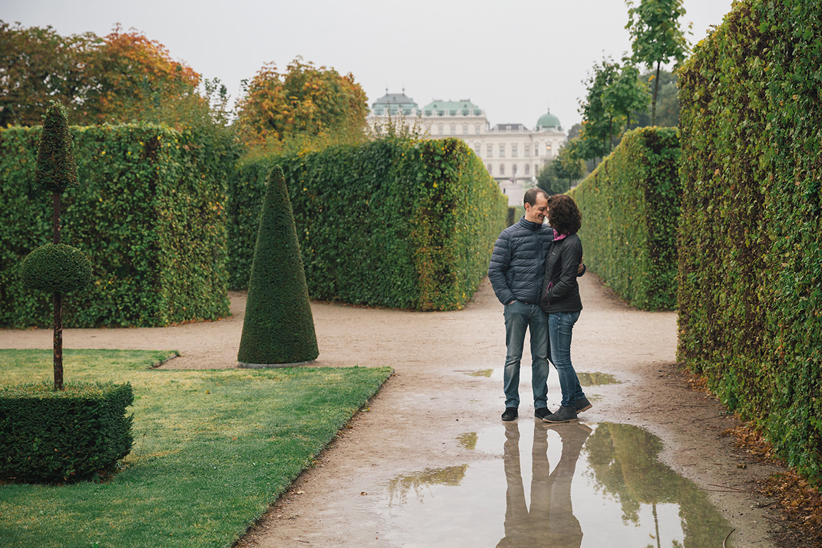 Maria & Jose Couple photographs in Vienna