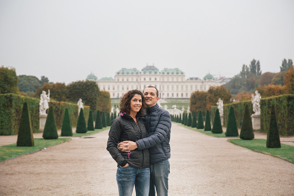 Maria & Jose Couple photographs in Vienna